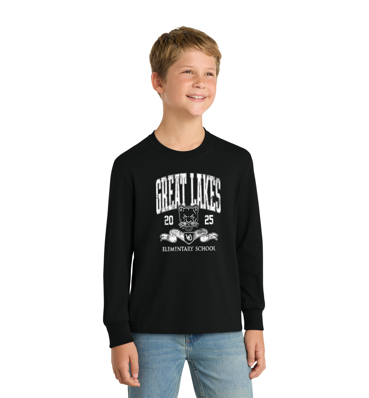 Great Lakes Elementary Youth Long Sleeve Tee