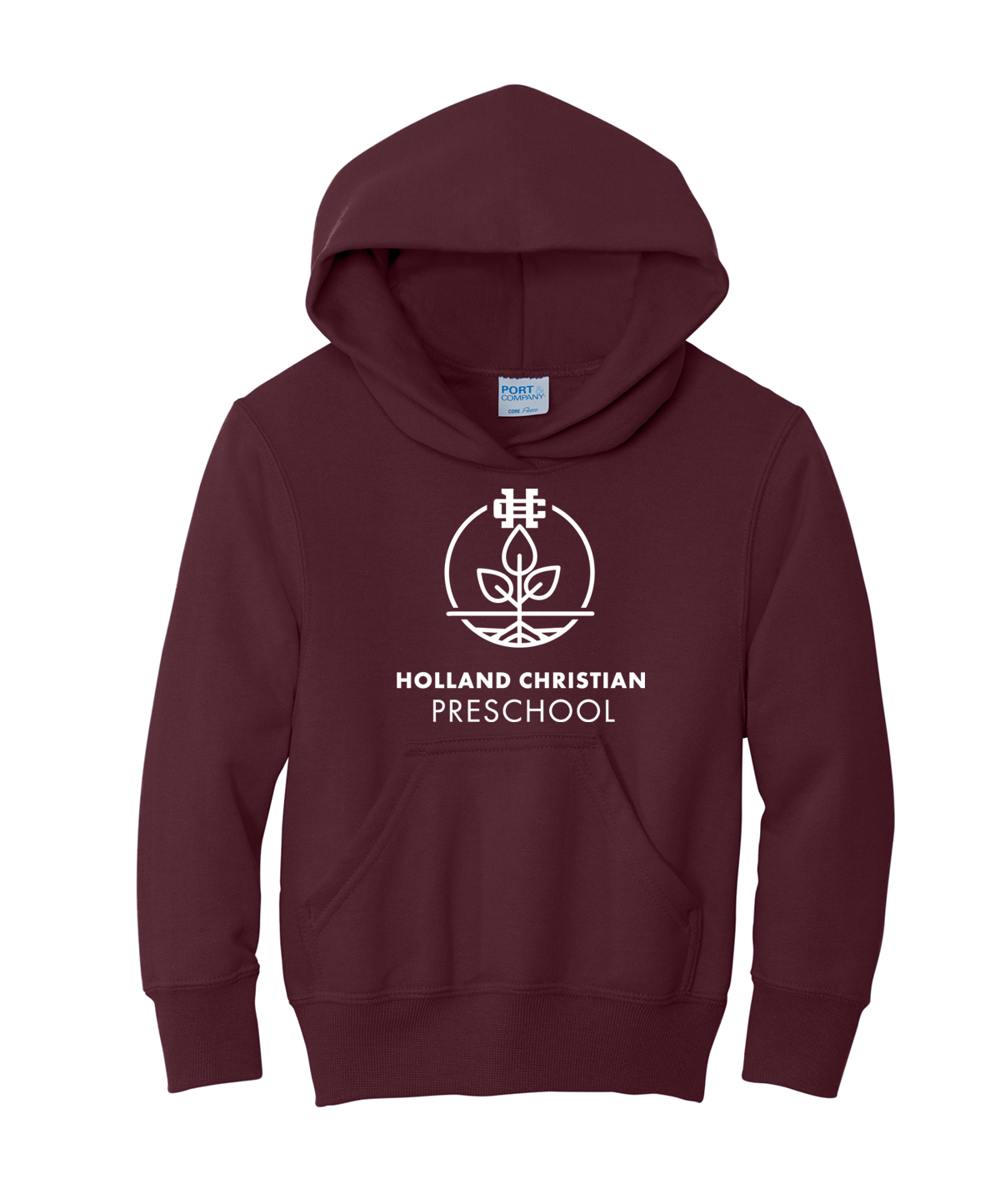 Holland Christian Preschool Youth Hooded Sweatshirt