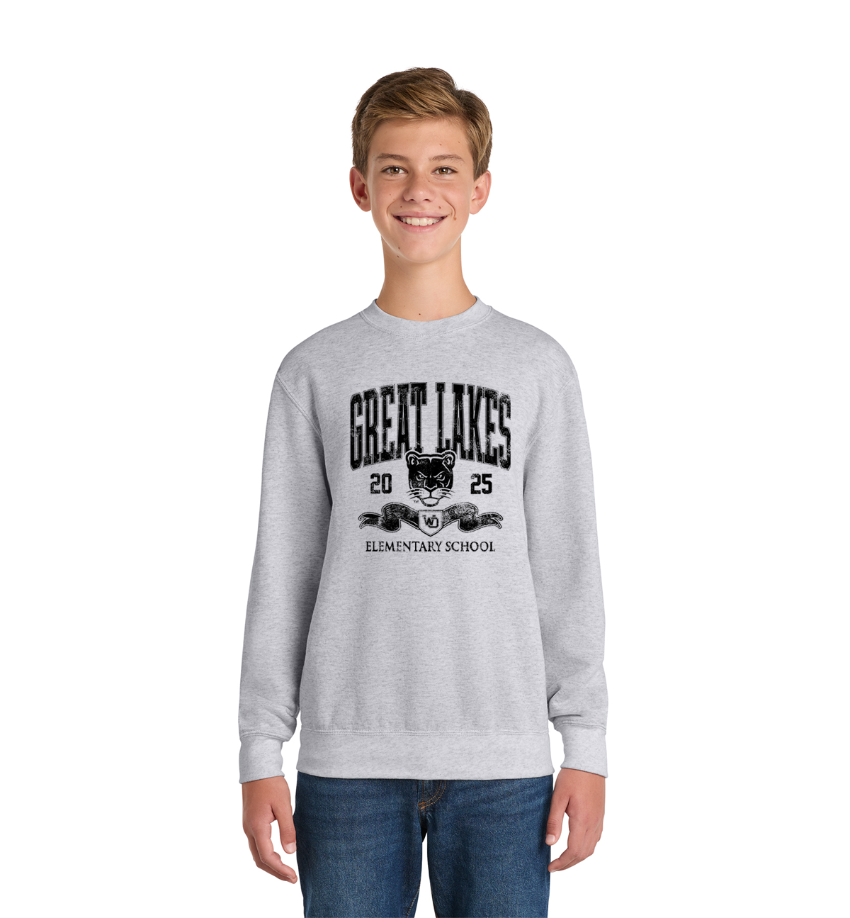 Great Lakes Elementary Youth Crewneck Sweatshirt