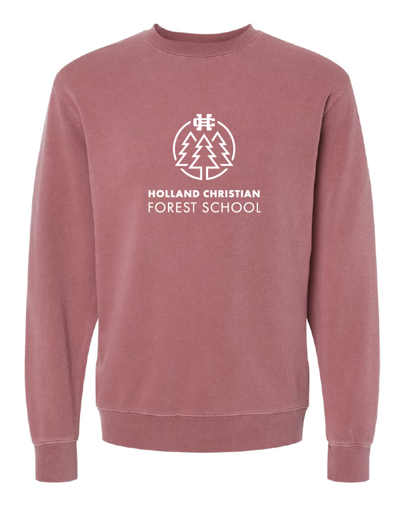 Holland Christian Forest School Adult Crewneck Sweatshirt