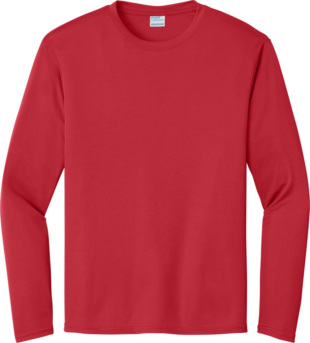 Custom Port & Company Performance Long Sleeve (PC380LS)