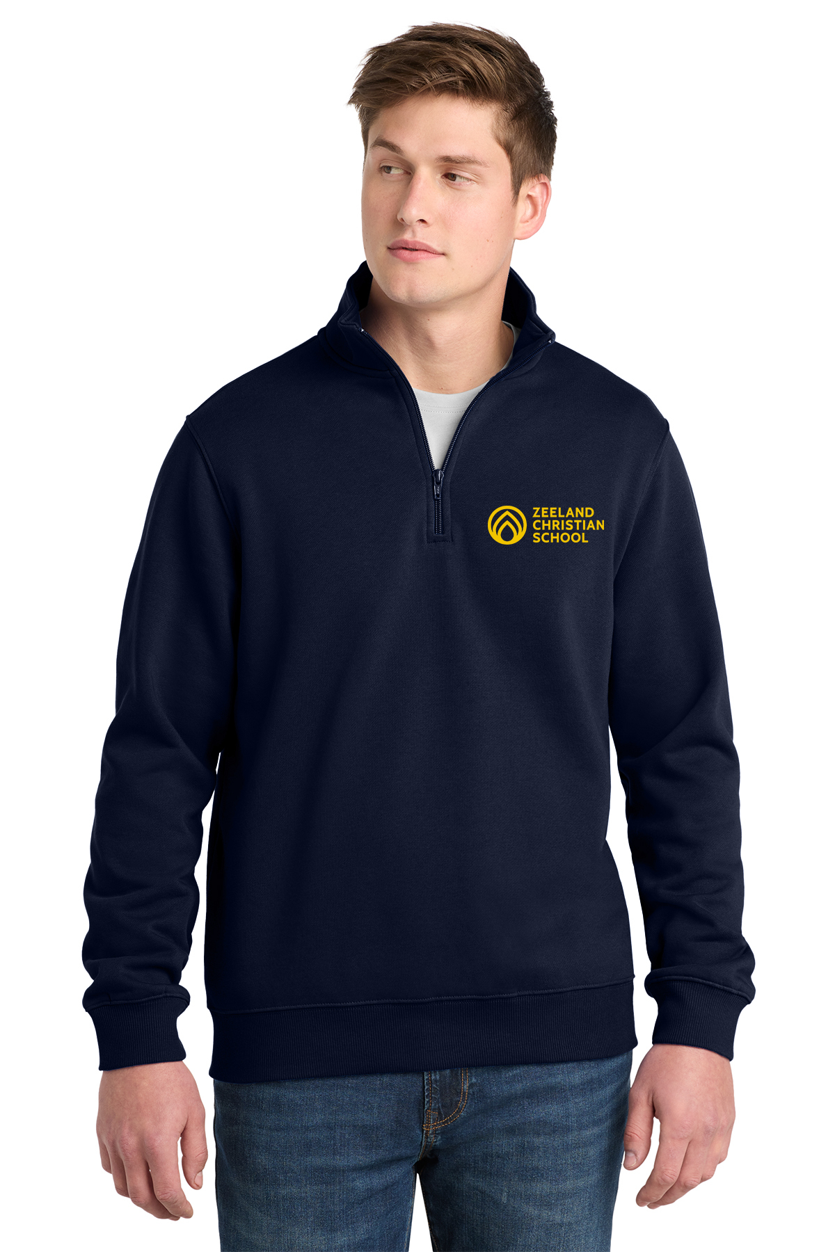 ZCS Primary Logo Fleece Quarter-zip