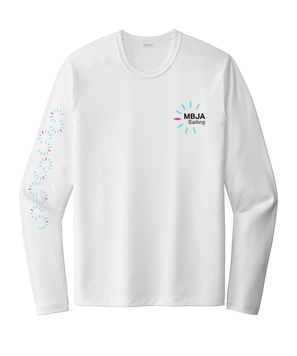 MBJA Unisex Performance Long Sleeve Tee (with sleeve print)