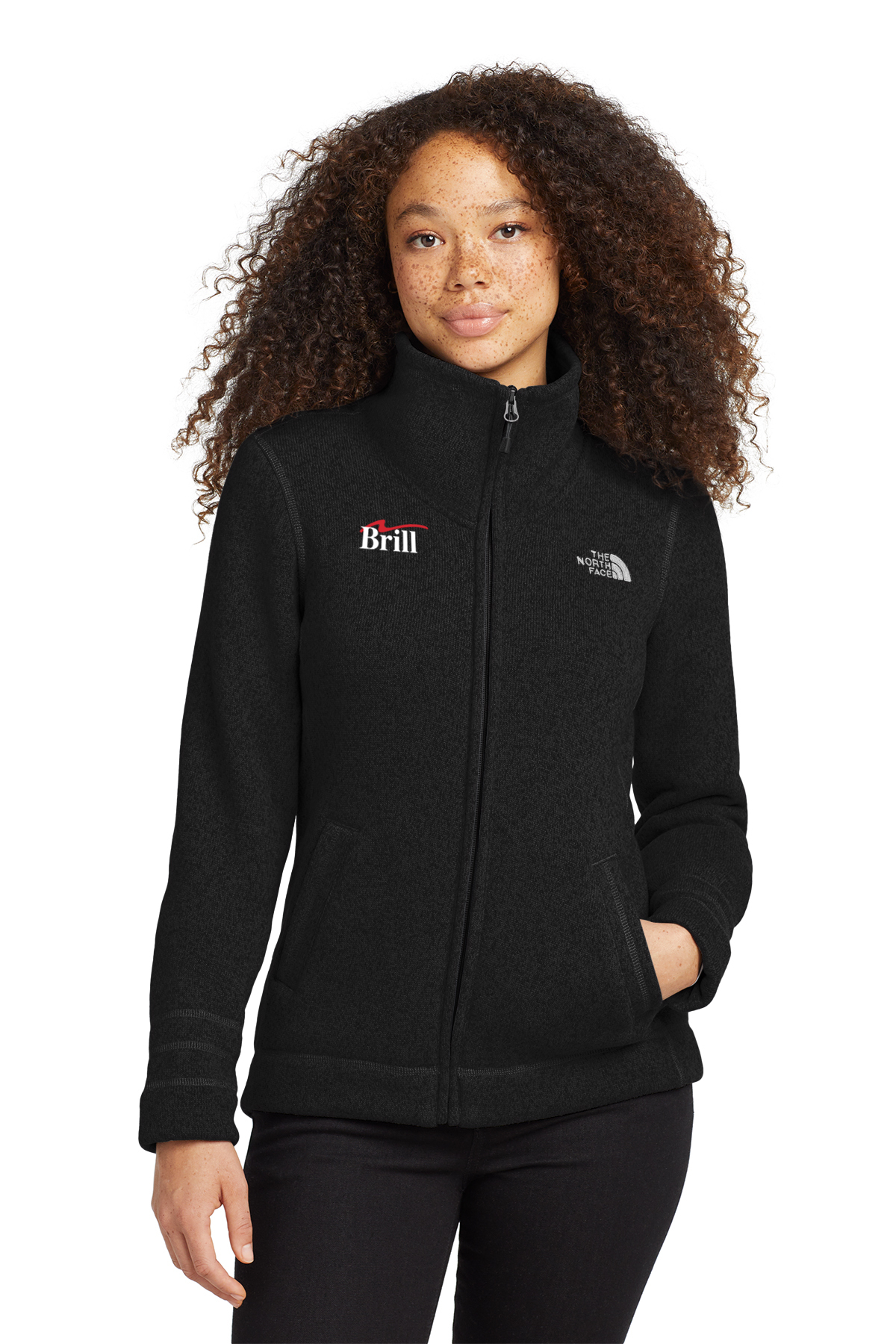 Brill Company North Face Women's Sweater Fleece Jacket