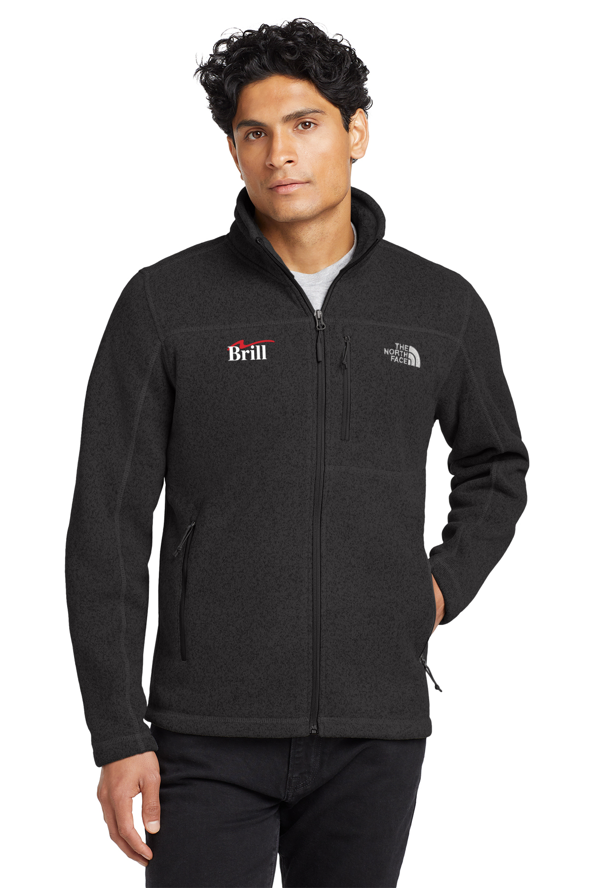 Brill Company North Face Men's Sweater Fleece Jacket
