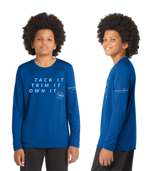 MBJA "Tack It" Youth UV Long Sleeve Tee