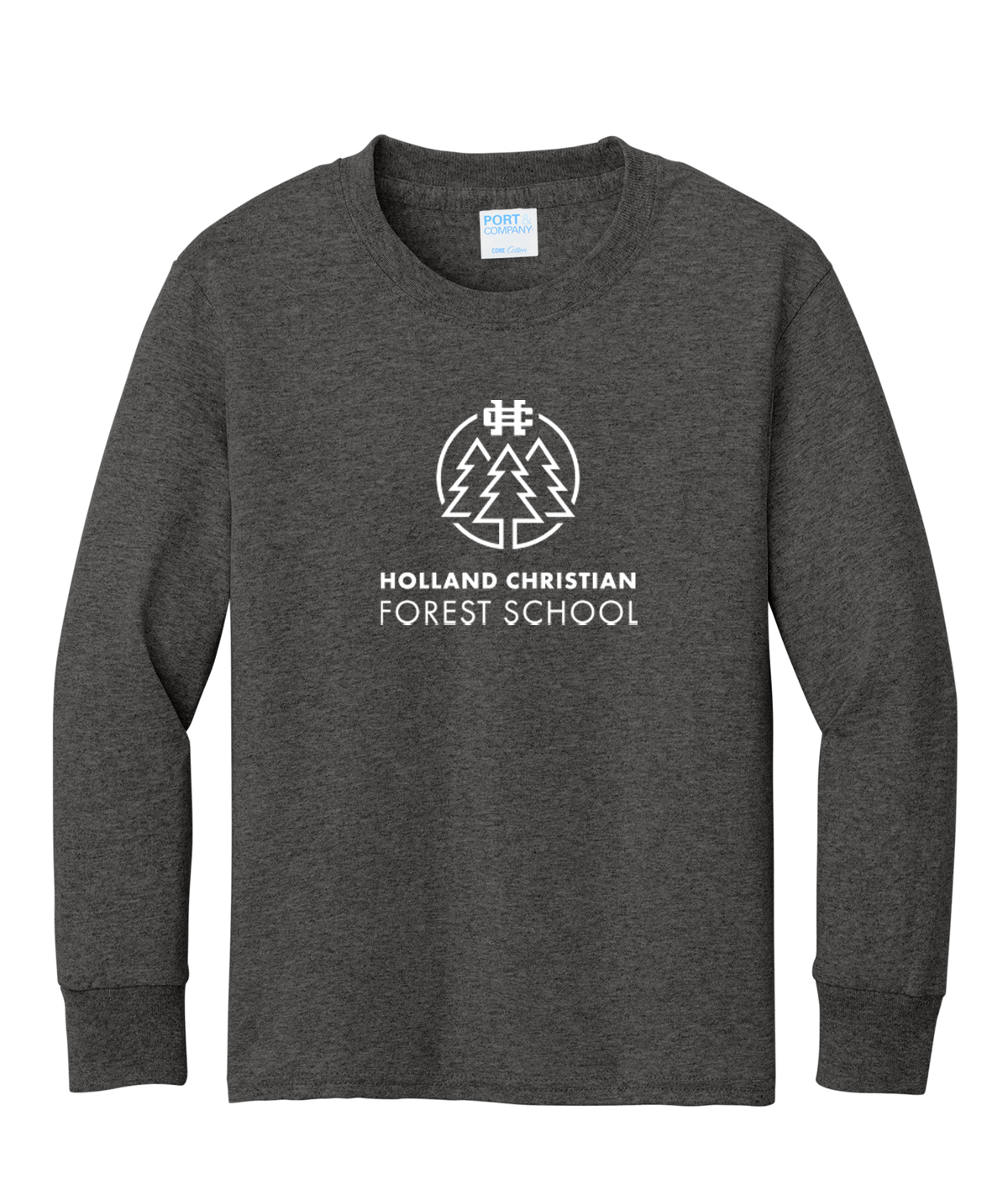 Holland Christian Forest School Youth Long Sleeve Tee