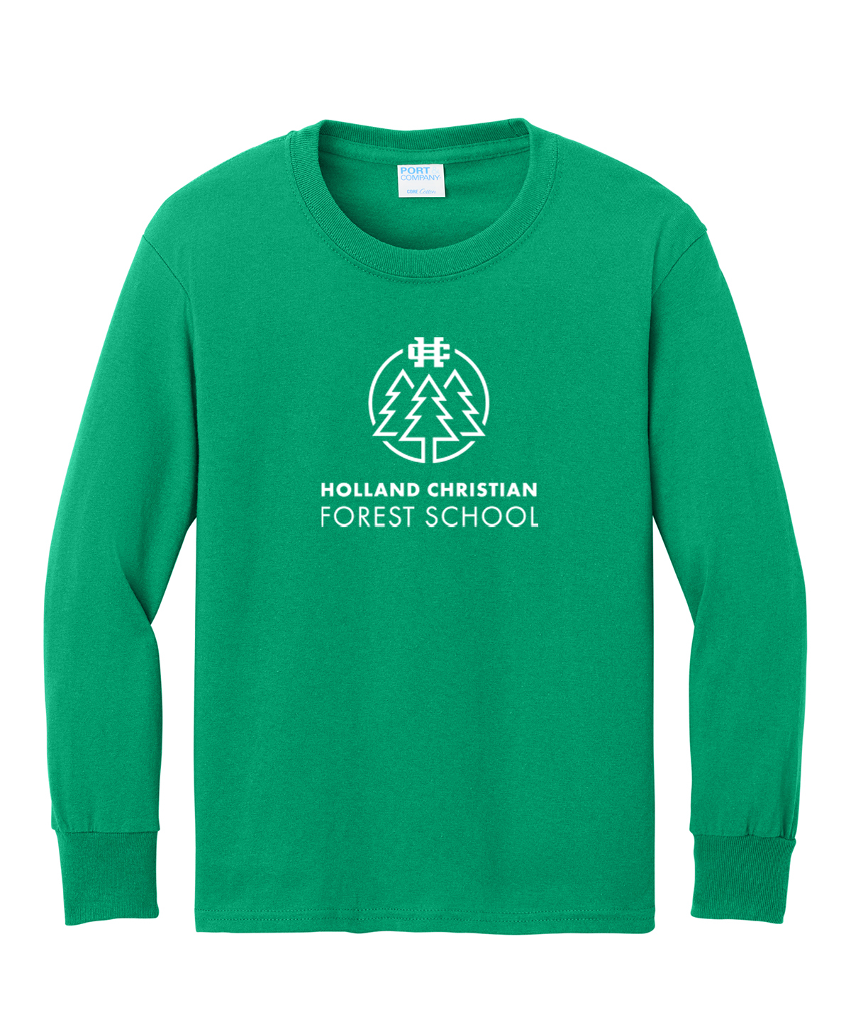 Holland Christian Forest School Youth Long Sleeve Tee