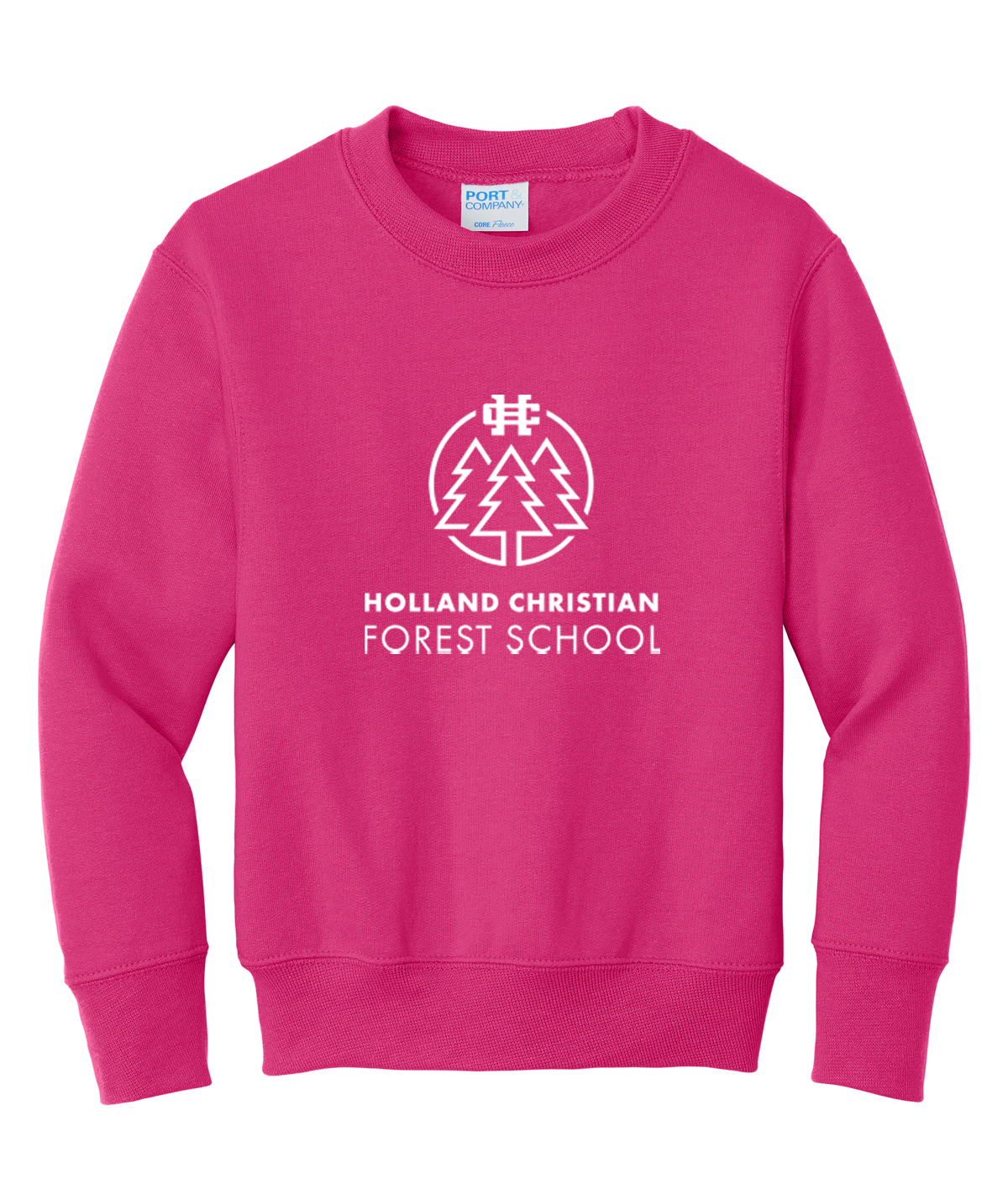 Holland Christian Forest School Youth Crewneck Sweatshirt