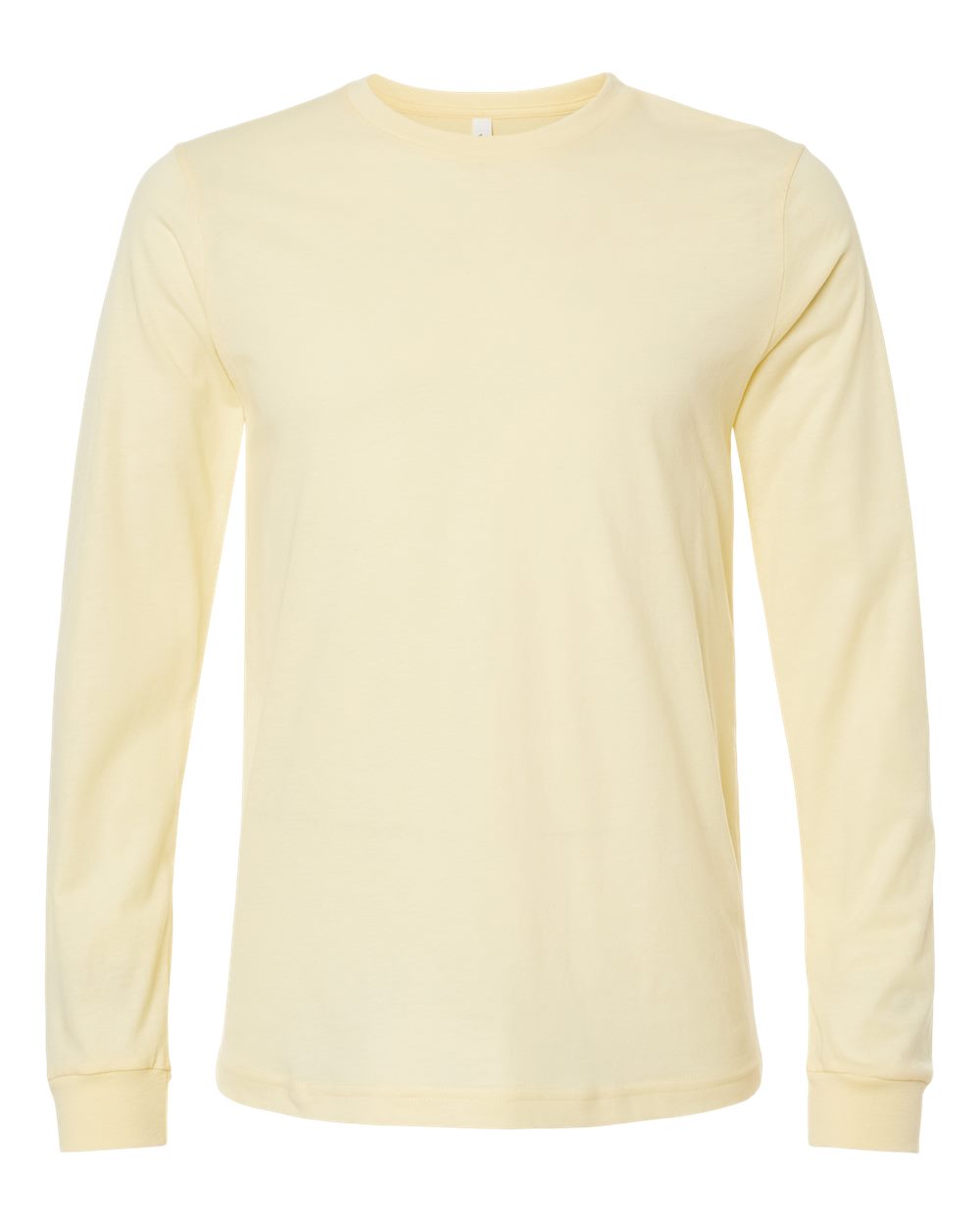 Bella + Canvas CVC Long Sleeve (3501cvc) in Heather French Vanilla