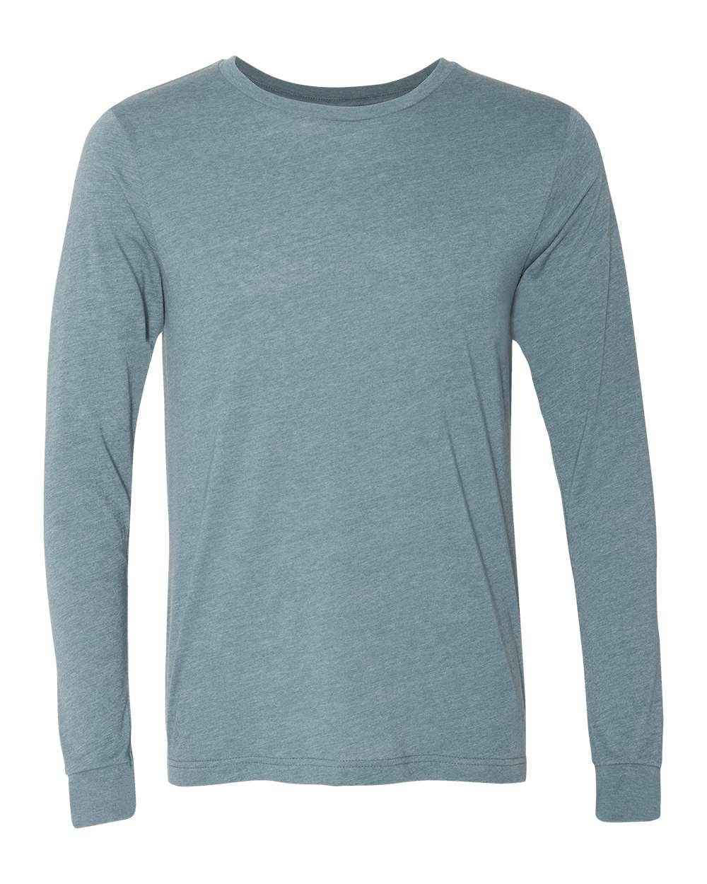 Bella + Canvas CVC Long Sleeve (3501cvc) in Heather Slate