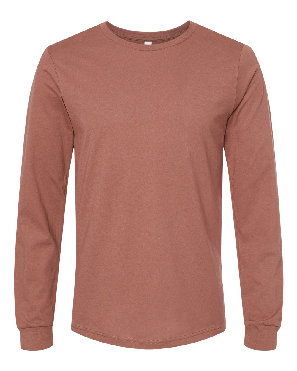 Bella + Canvas Long Sleeve (3501) in Chestnut