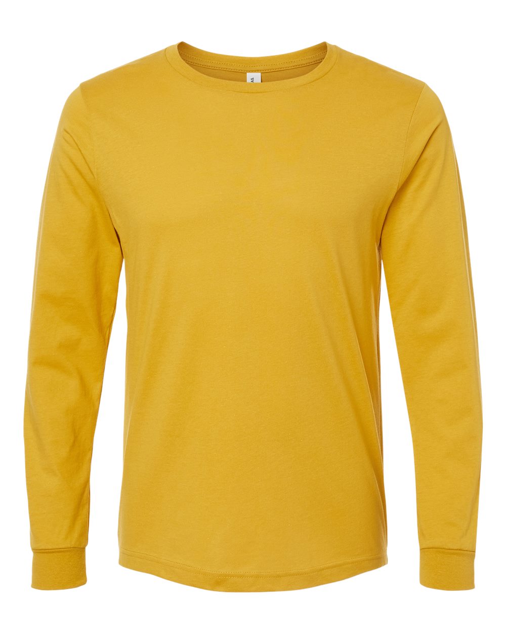 Bella + Canvas Long Sleeve (3501) in Mustard