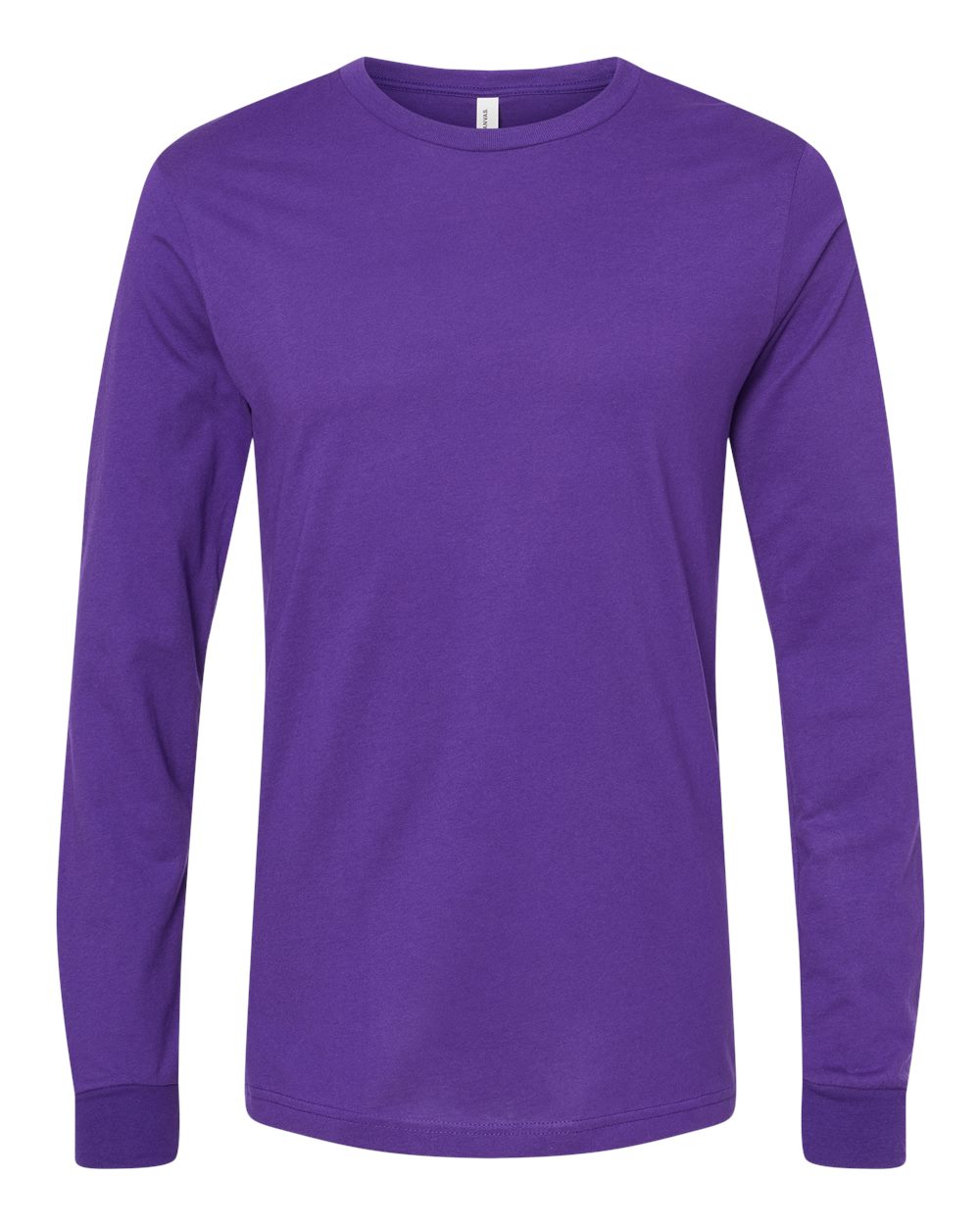 Bella + Canvas Long Sleeve (3501) in Team Purple