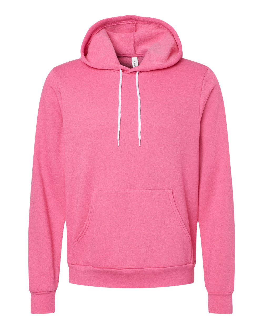 Bella + Canvas Hoodie (3719) in Heather Charity Pink