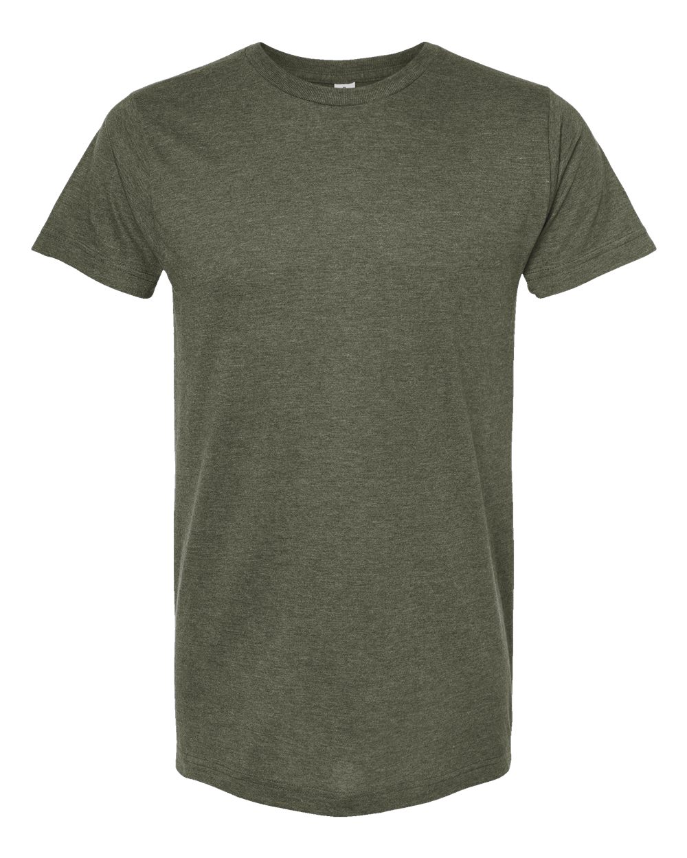 Tultex Unisex Tee (202) in Heather Military Green