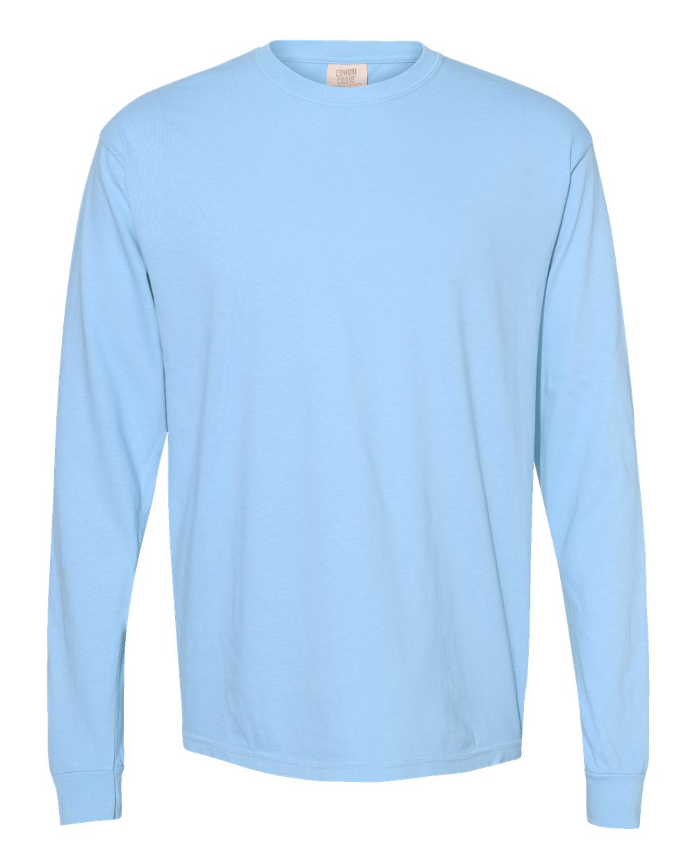 Comfort Colors Long Sleeve (6014) in Ice Blue