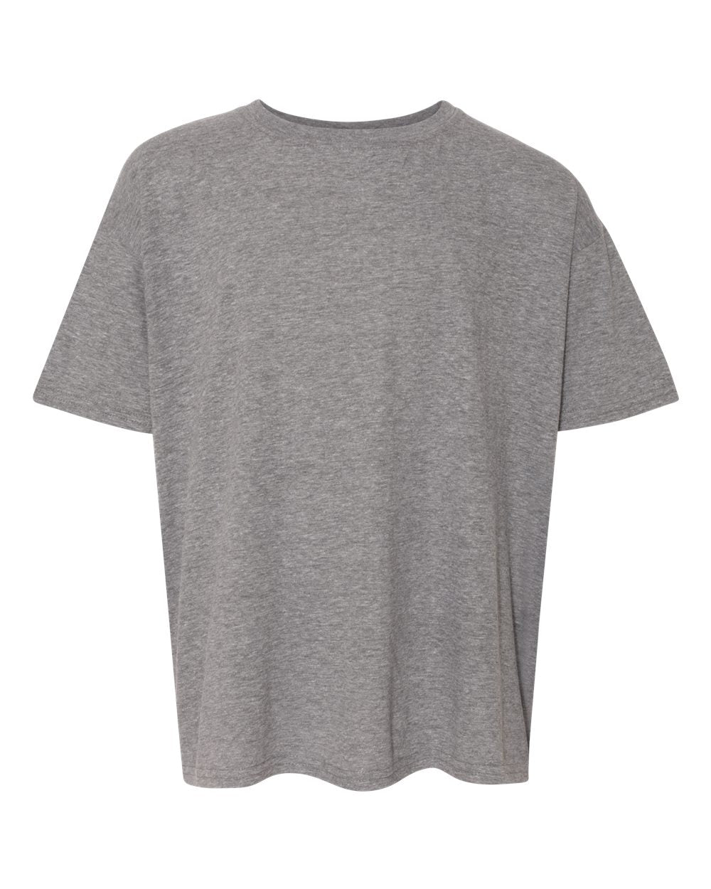 Gildan Softstyle Youth Tee (64000b) in Graphite Heather