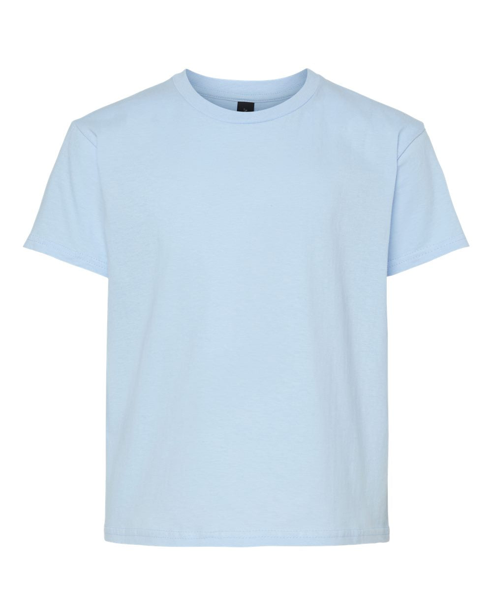 Gildan Softstyle Youth Tee (64000b) in Light Blue