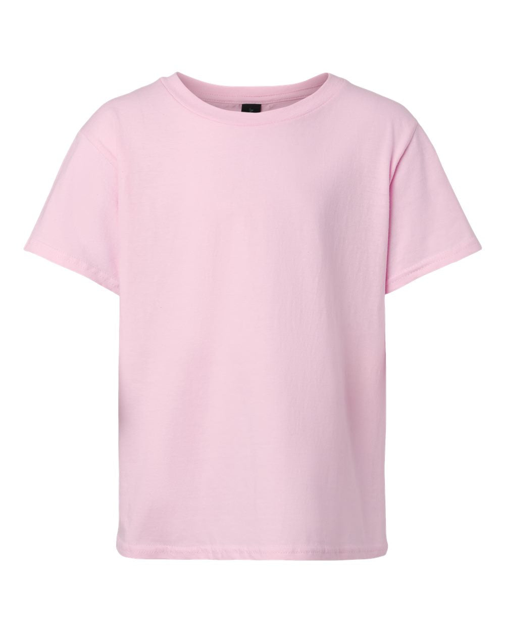 Gildan Softstyle Youth Tee (64000b) in Light Pink