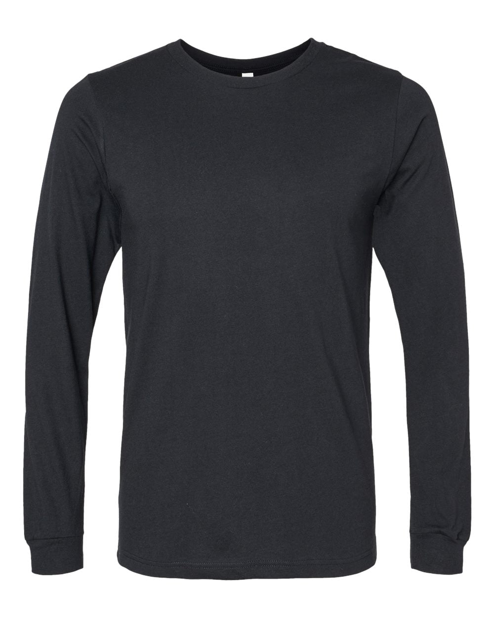 Bella + Canvas CVC Long Sleeve (3501cvc) in Solid Black Blend