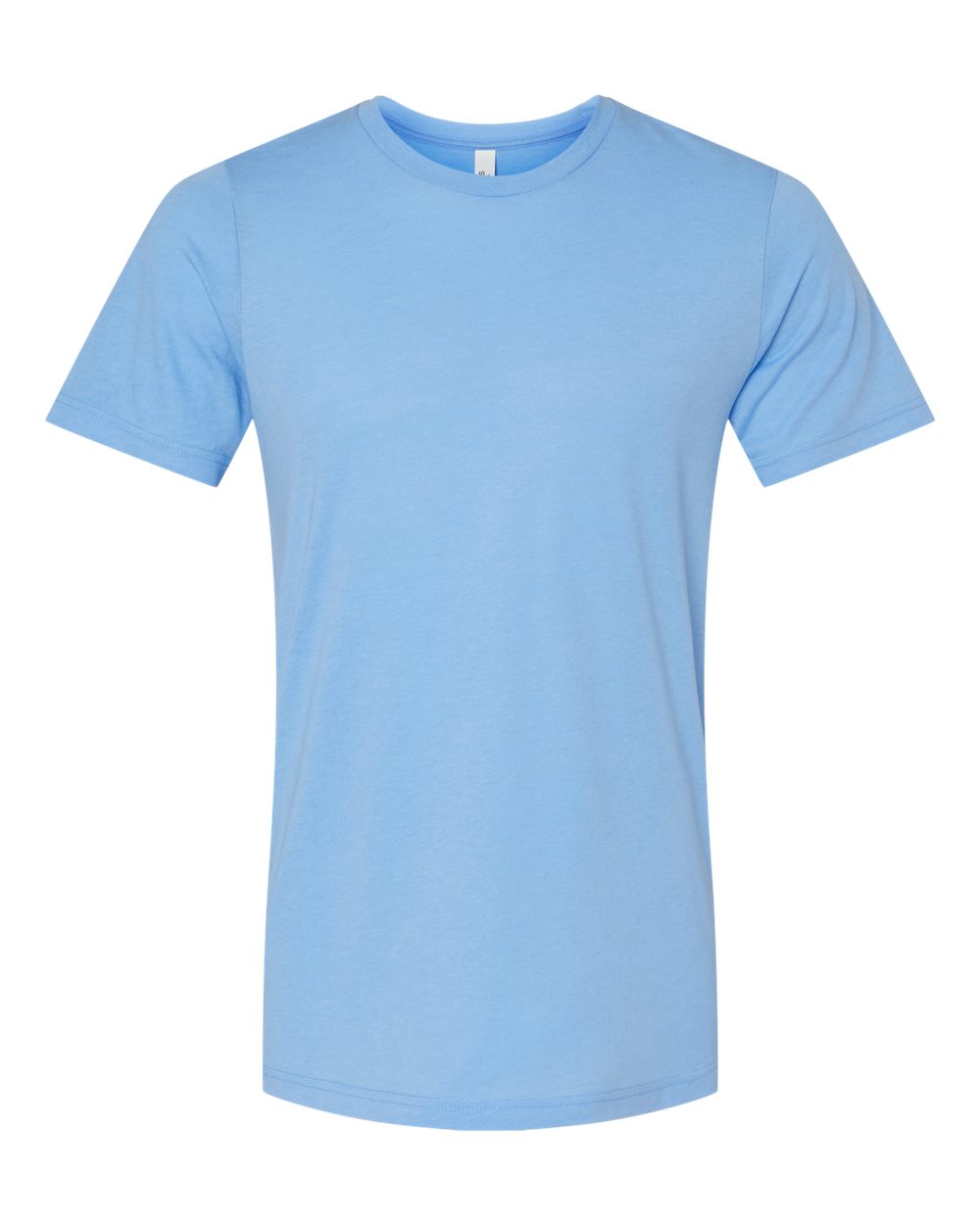 Bella + Canvas Triblend Tee (3413) in Solid Blue Triblend