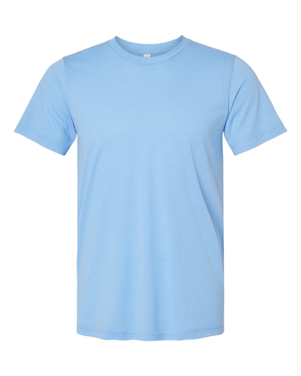Bella + Canvas Triblend Tee (3413) in Solid Carolina Blue Triblend