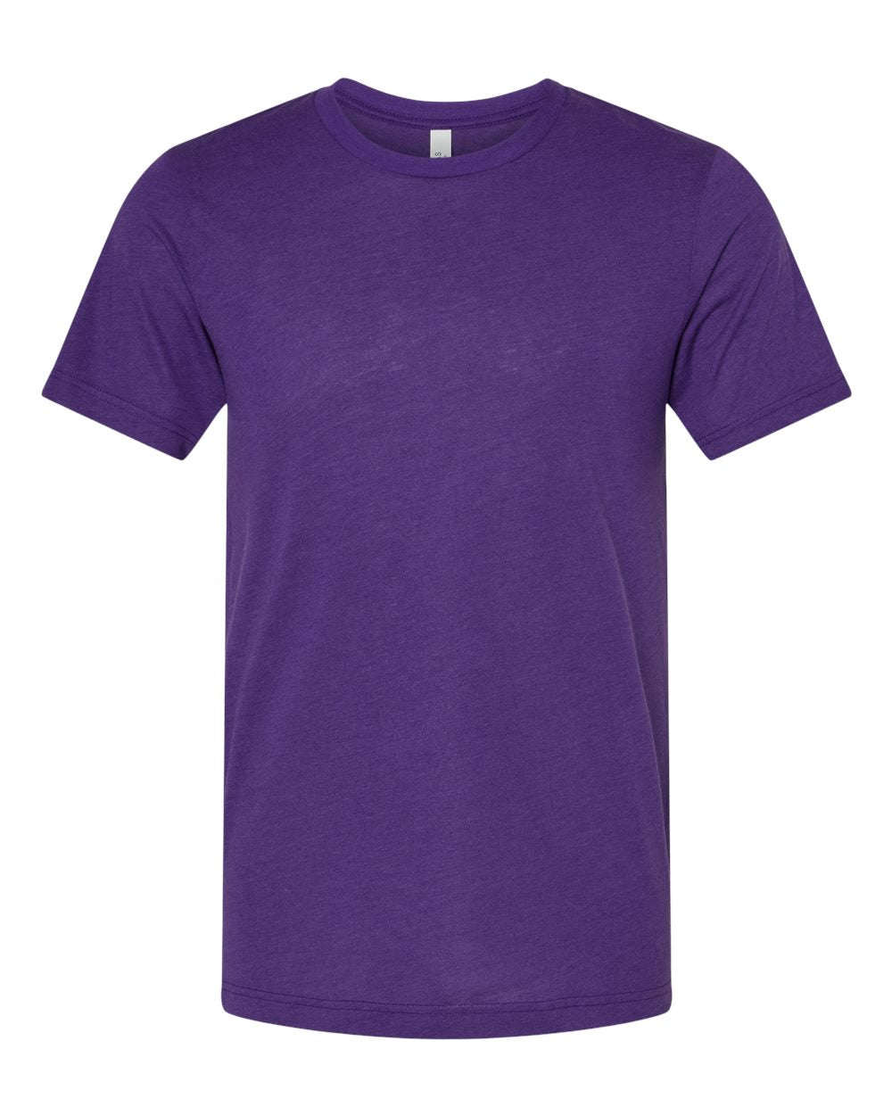 Bella + Canvas Triblend Tee (3413) in Solid Team Purple Triblend