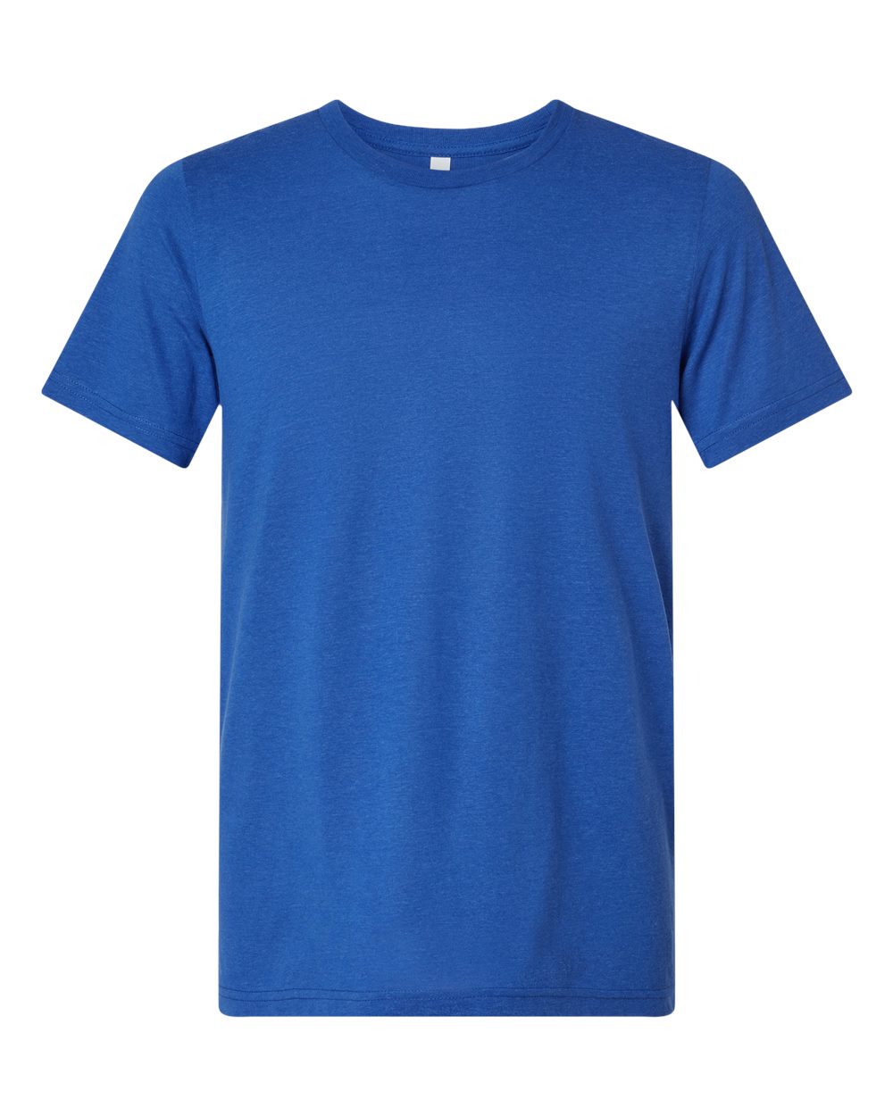 Bella + Canvas Triblend Tee (3413) in Solid True Royal Triblend