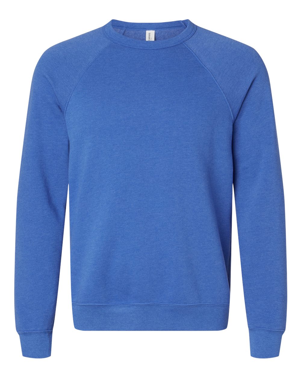 Bella + Canvas Crewneck Sweatshirt (3901) in Heather True Royal