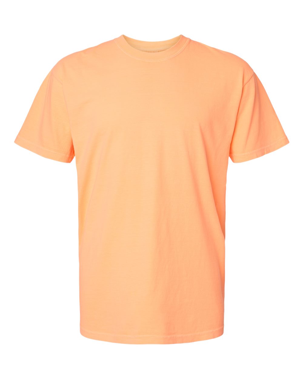 Comfort Colors Garment-Dyed Tee (1717) in Neon Cantaloupe