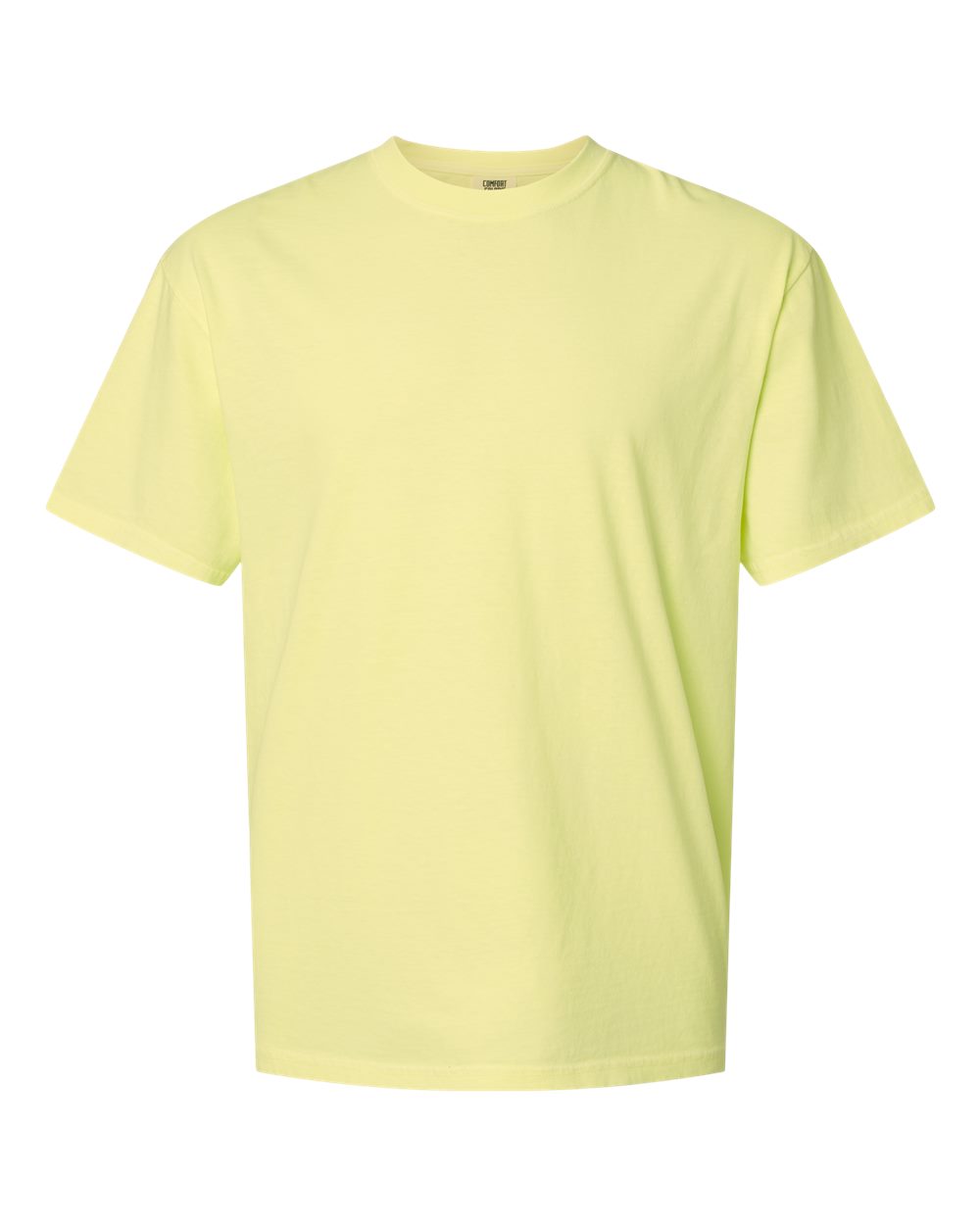 Comfort Colors Garment-Dyed Tee (1717) in Neon Lemon
