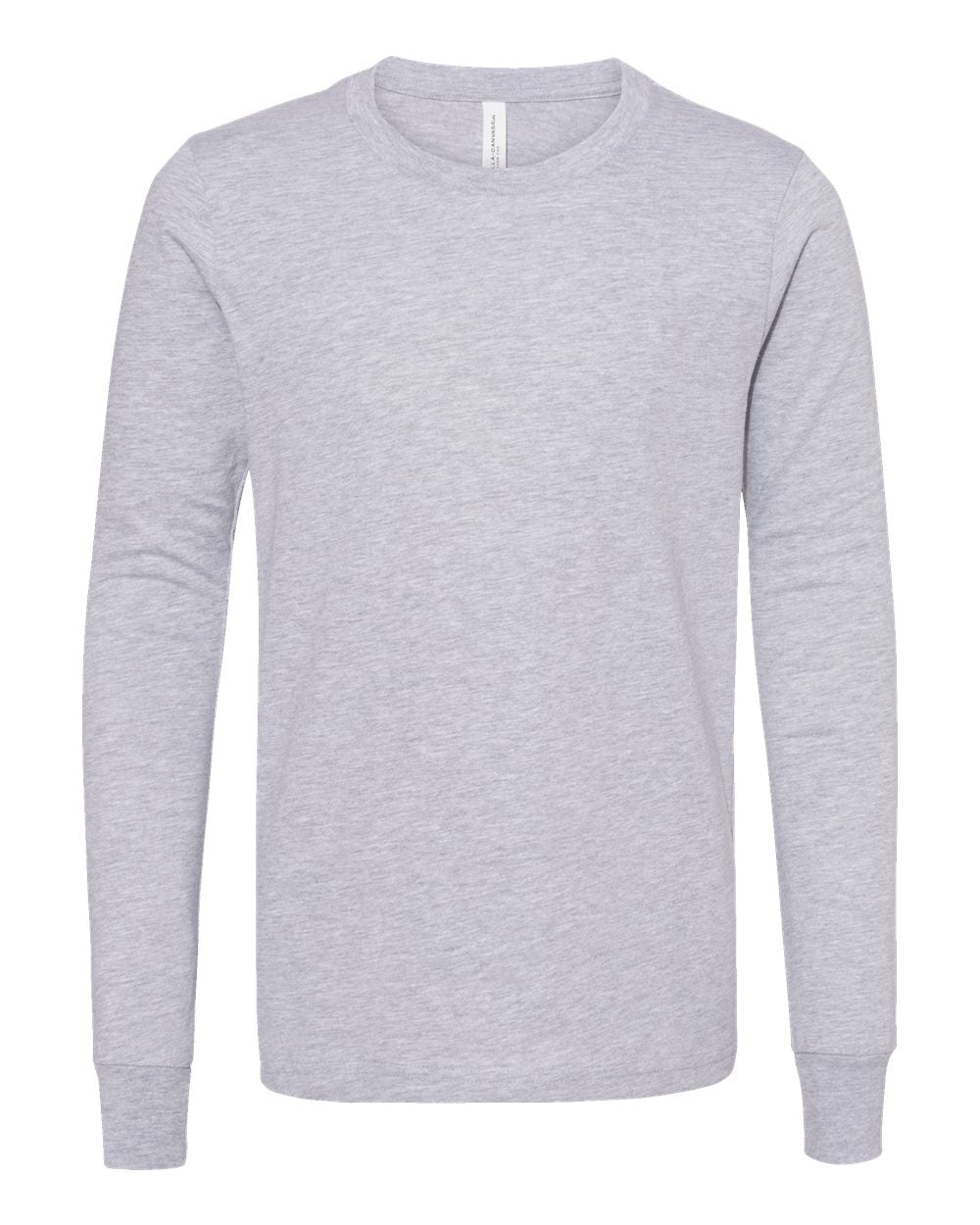 Bella + Canvas Youth Long Sleeve (3501y) in Athletic Heather