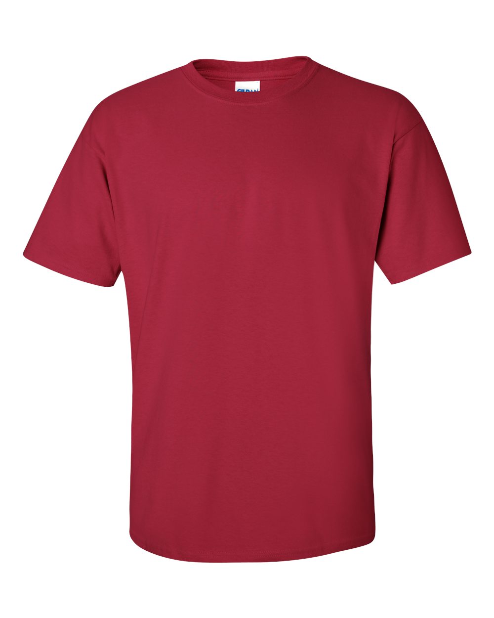 Gildan Ultra Cotton Tee (2000) in Cardinal Red