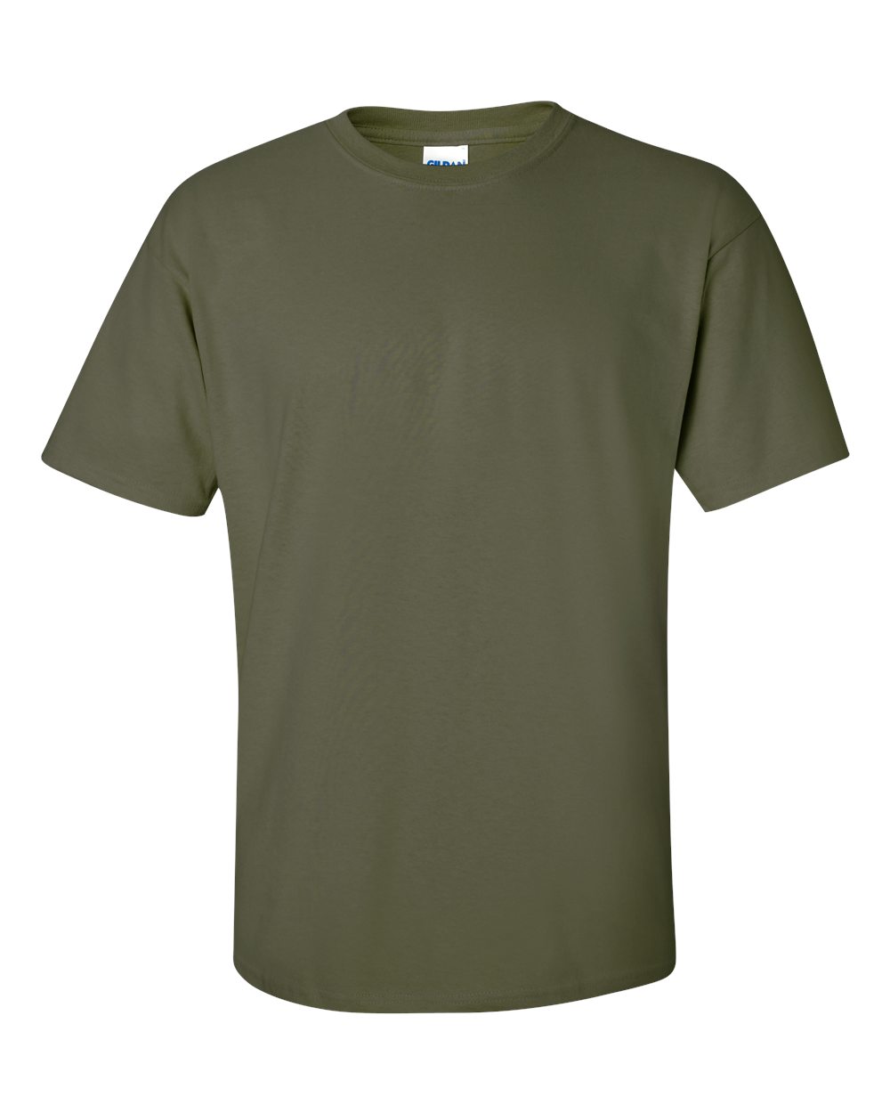 Gildan Ultra Cotton Tee (2000) in Military Green