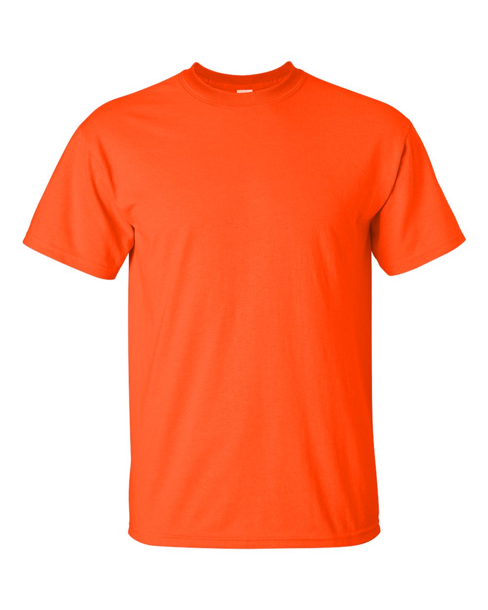 Gildan Ultra Cotton Tee (2000) in Safety Orange