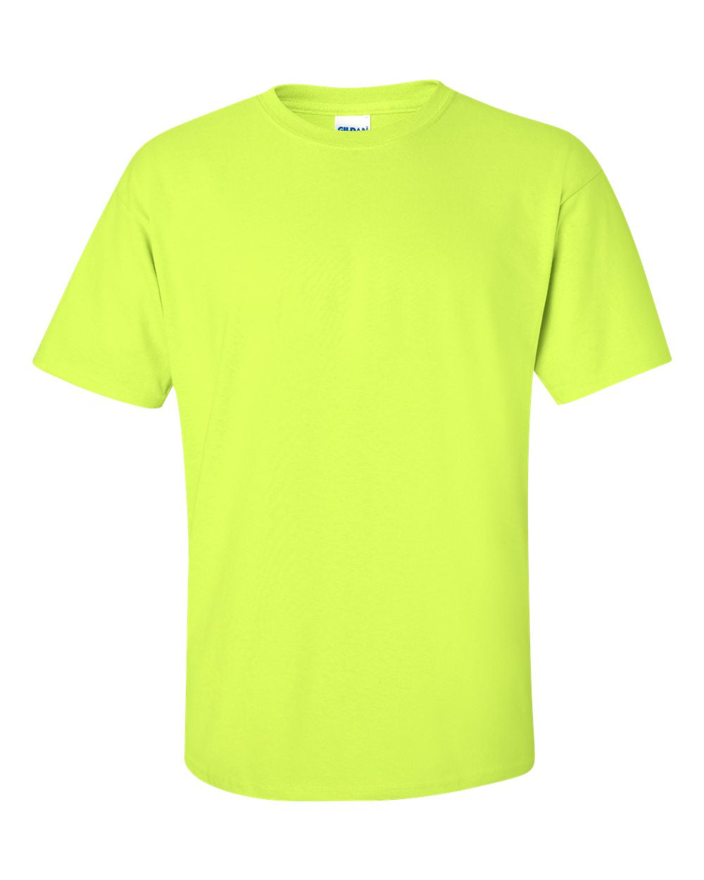 Gildan Ultra Cotton Tee (2000) in Safety Green