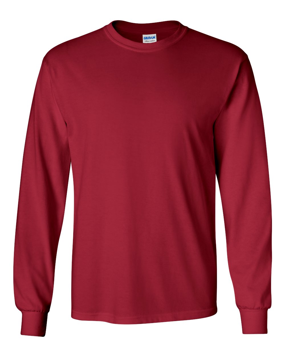 Gildan Long Sleeve (2400) in Cardinal Red
