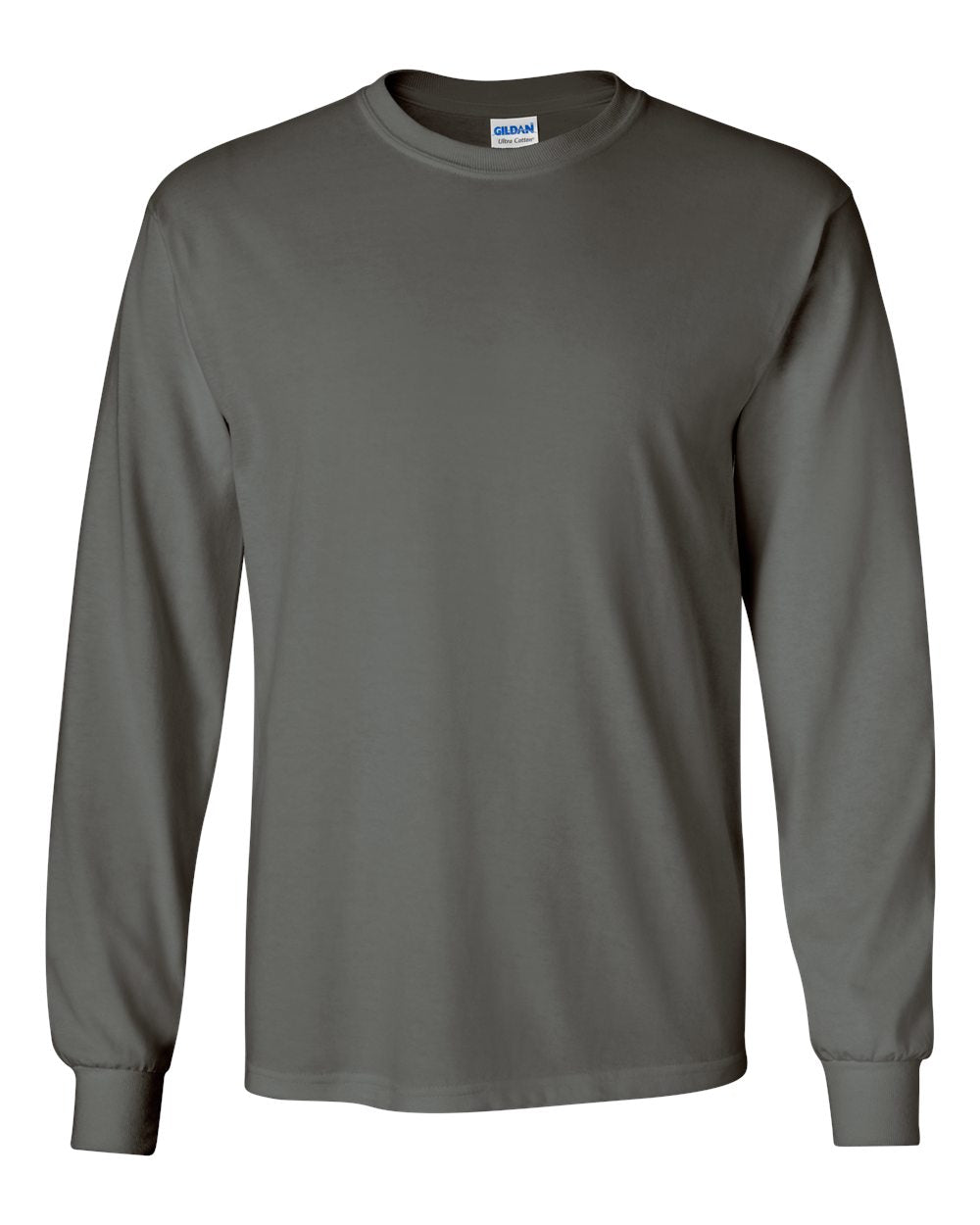 Gildan Long Sleeve (2400) in Charcoal
