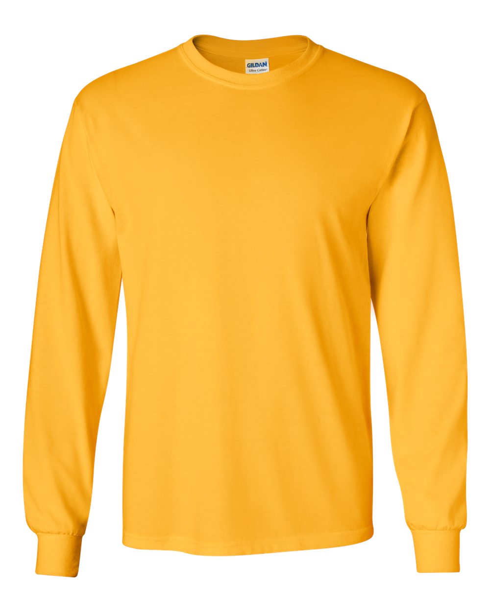 Gildan Long Sleeve (2400) in Gold