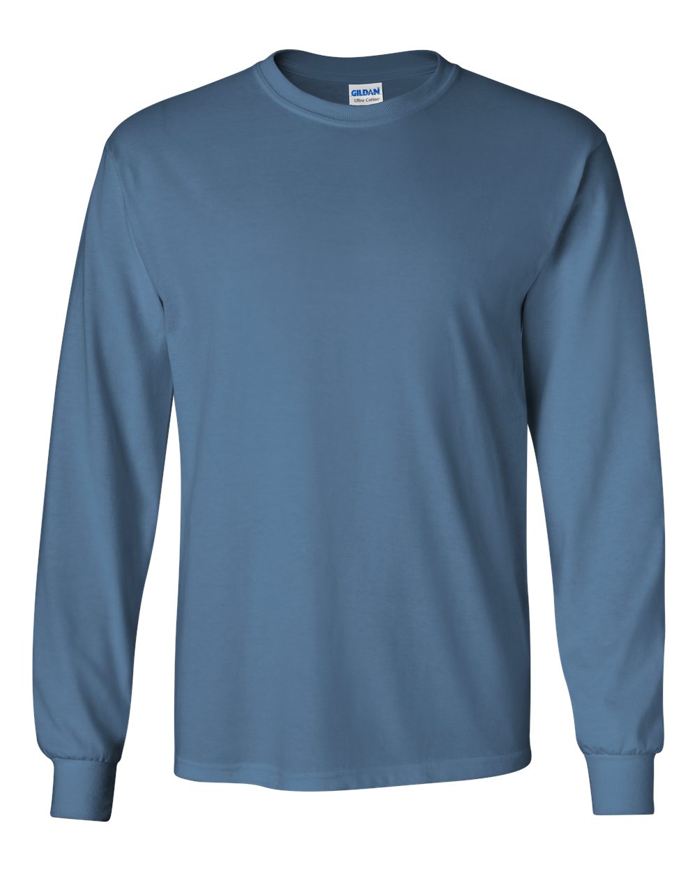 Gildan Long Sleeve (2400) in Indigo Blue