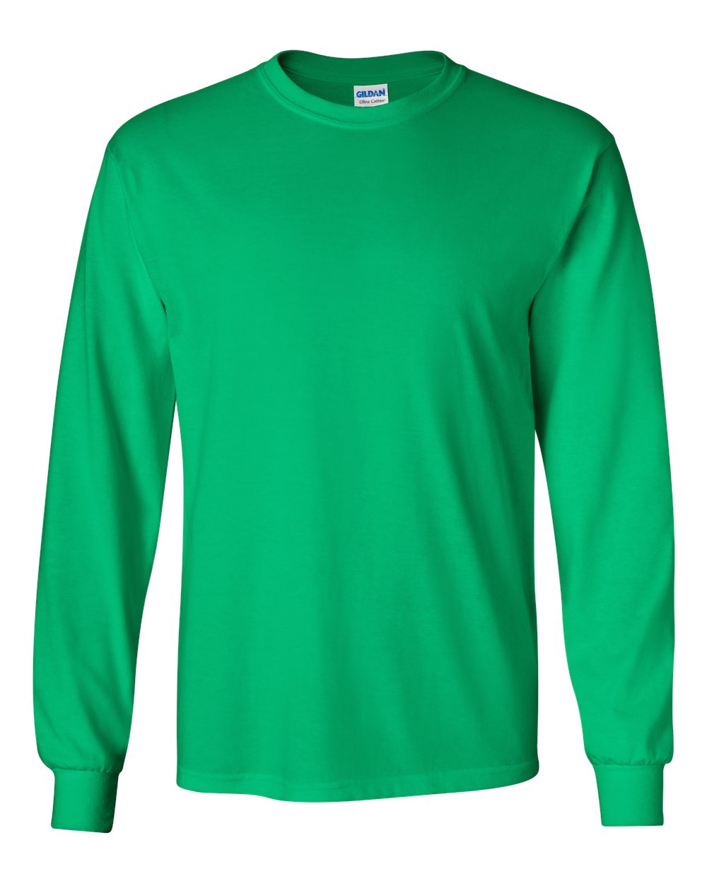 Gildan Long Sleeve (2400) in Irish Green