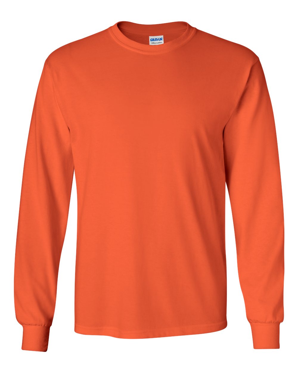 Gildan Long Sleeve (2400) in Orange