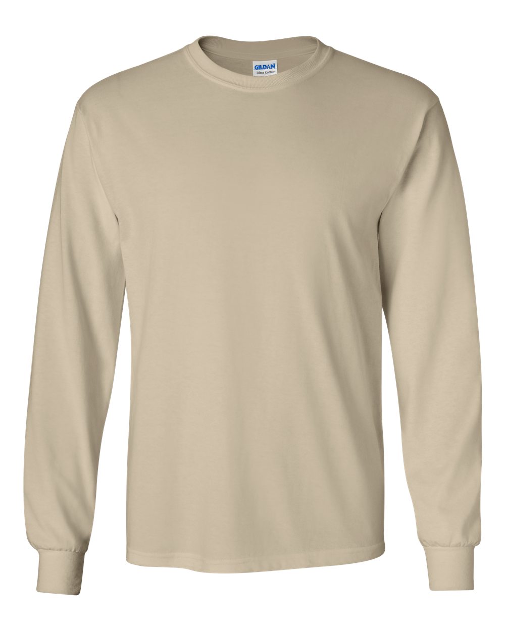 Gildan Long Sleeve (2400) in Sand