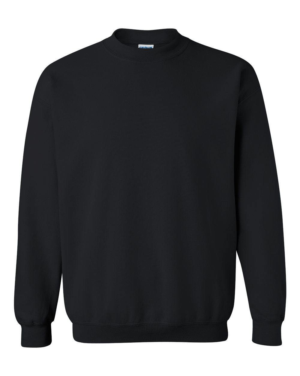 Gildan Crewneck Sweatshirt (18000) in Black
