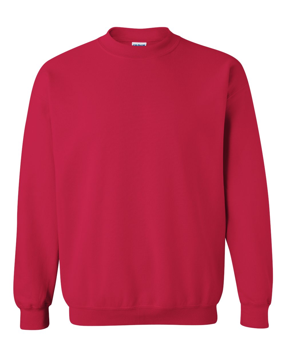 Gildan Crewneck Sweatshirt (18000) in Cherry Red