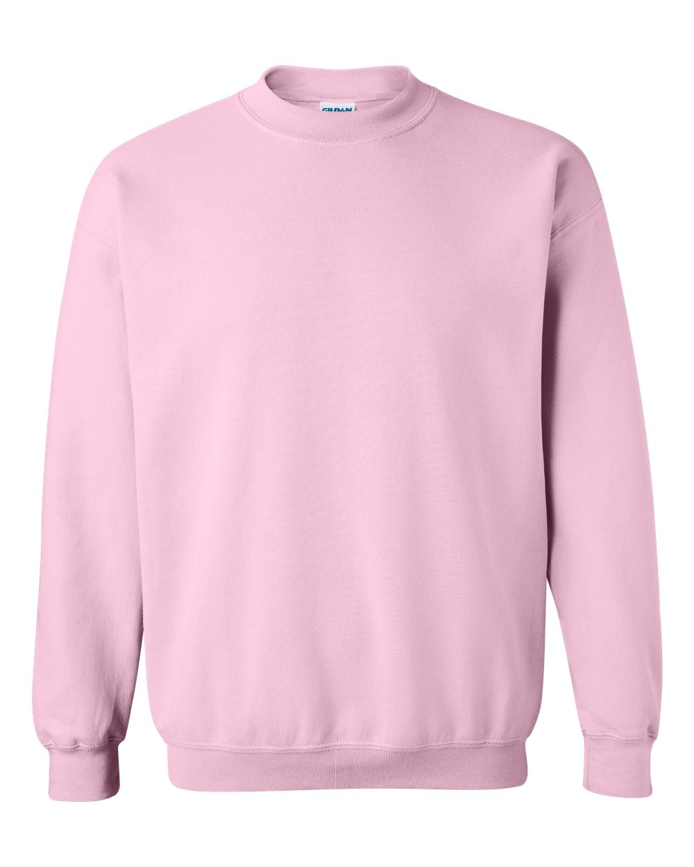 Gildan Crewneck Sweatshirt (18000) in Light Pink