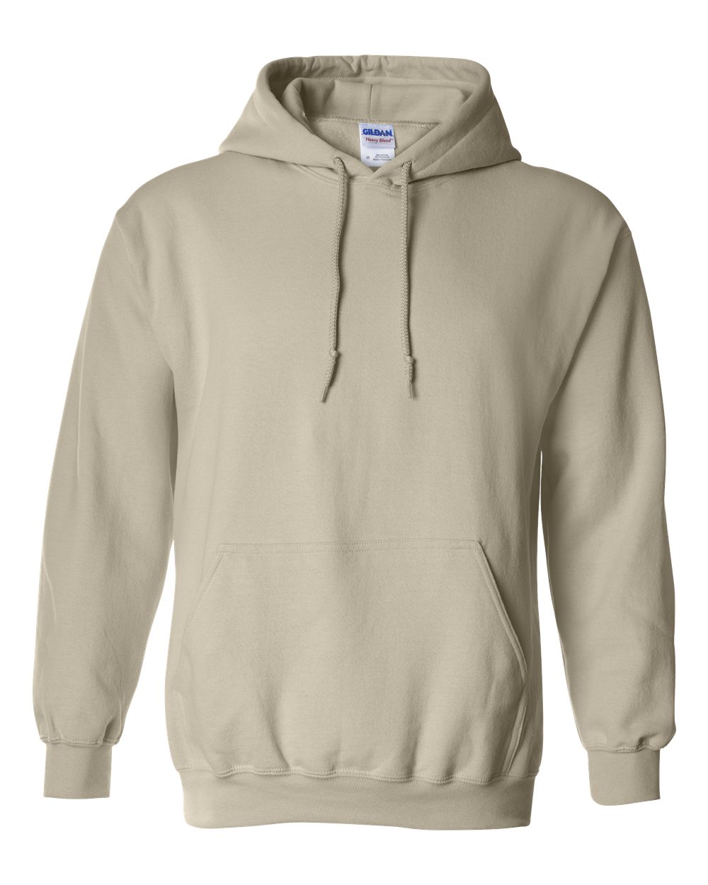 Gildan Hoodie (18500) in Sand