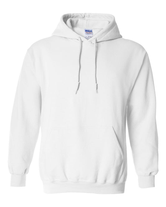 Gildan Hoodie (18500) in White