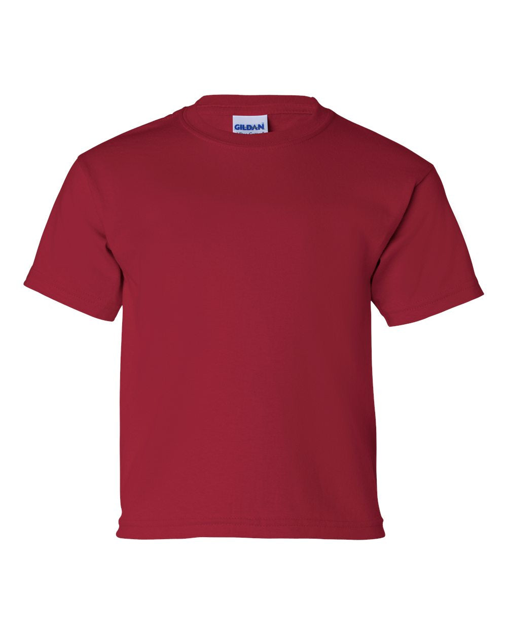 Gildan Ultra Cotton Youth Tee (2000b) in Cardinal Red